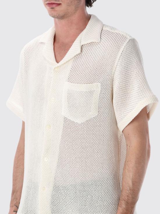 26SS 포르투기스플란넬 스웨터 AGORA White - PORTUGUESE FLANNEL