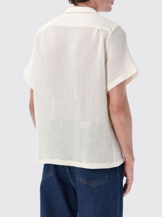 26SS 포르투기스플란넬 스웨터 AGORA White - PORTUGUESE FLANNEL