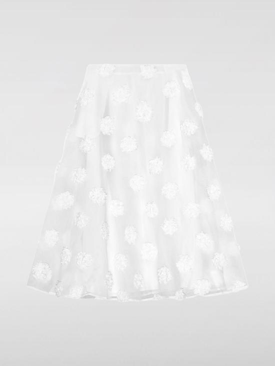 26SS 비르기테 허스카인드 롱 스커트 5986278 002 White - BIRGITTE HERSKIND