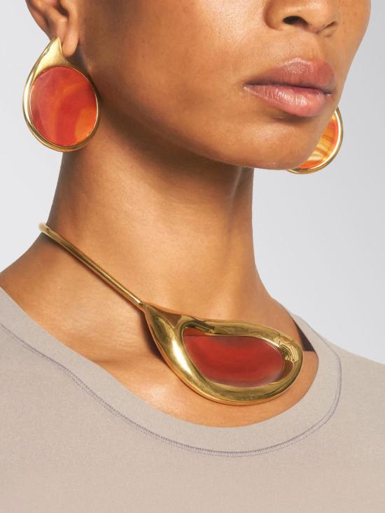 26SS 판코네시 반지 S26NE001S RED AGATE Red - PANCONESI