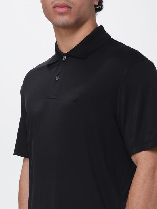 26SS 엠포리오 아르마니 폴로 티셔츠 EM004526AF13721 UC001 Black - EMPORIO ARMANI