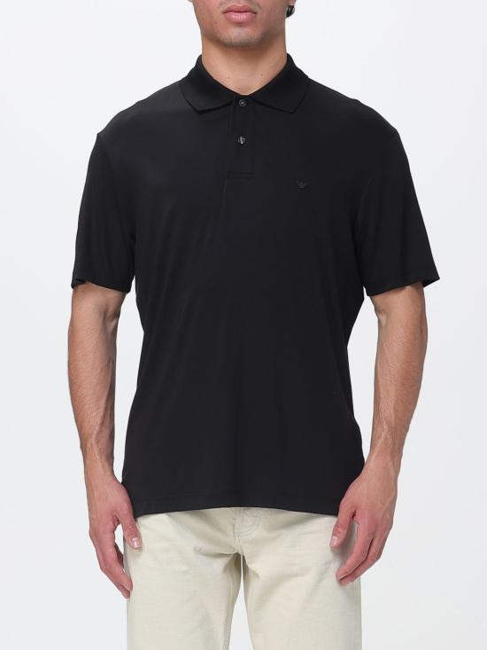26SS 엠포리오 아르마니 폴로 티셔츠 EM004526AF13721 UC001 Black