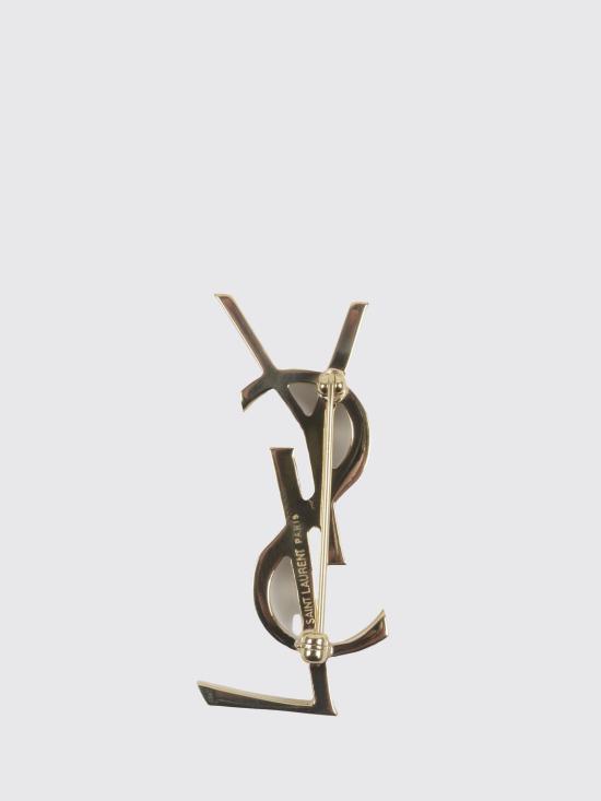 26SS 생로랑 브로치 748486Y1500 8007 Gold - SAINT LAURENT