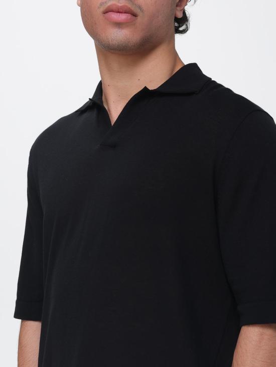 26SS 발렌타인 폴로 티셔츠 B2W24618C23 15517 Black - BALLANTYNE