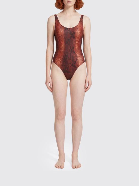 26SS 장 폴 고티에 원피스 수영복 SW093J035P60 00 Brown