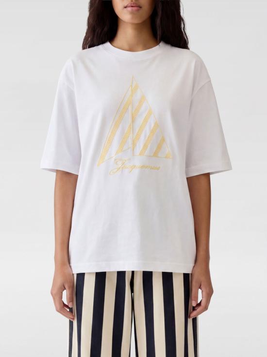 26SS 자크뮈스 보일리에 티셔츠 TSU00321AJ00285 1NH White