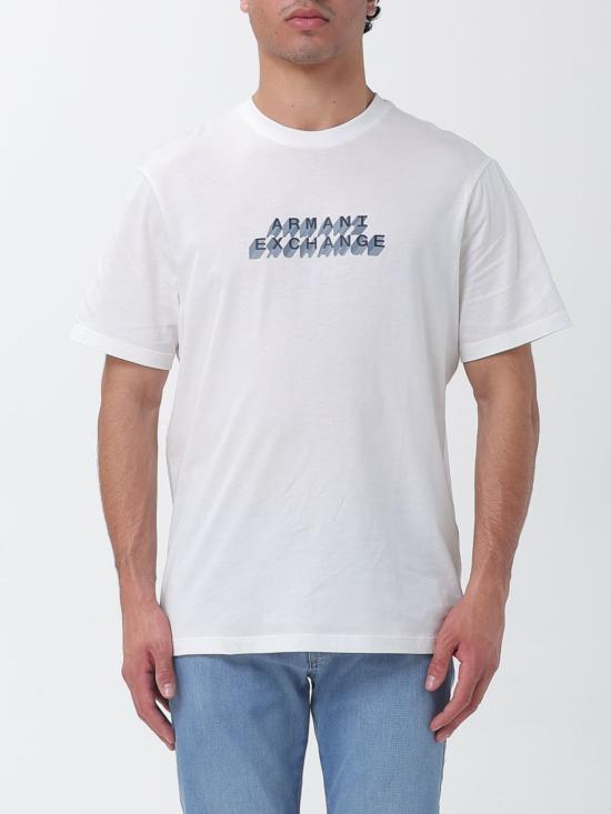 26SS 알마니 반팔 티셔츠 XM002779 AF10358 U0009 White