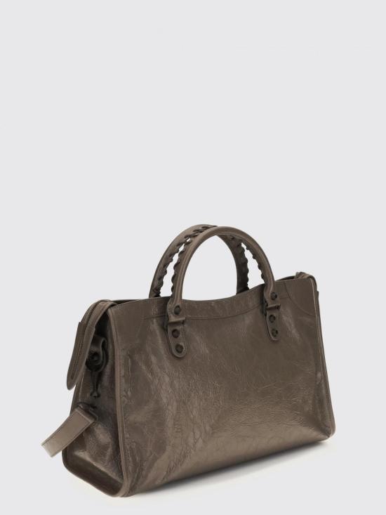 26SS 발렌시아가 르 시티 백 8657602ACFH 5848 Grey - BALENCIAGA
