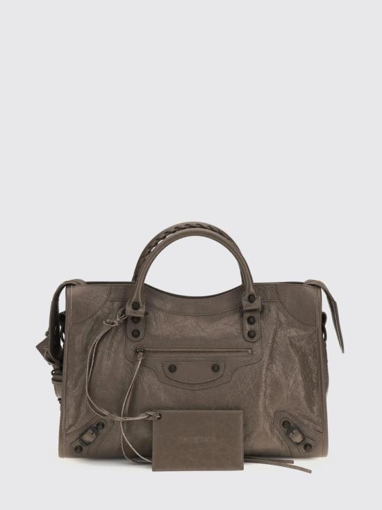 26SS 발렌시아가 르 시티 백 8657602ACFH 5848 Grey
