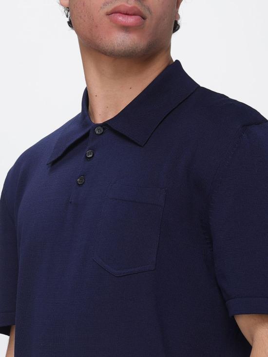 26SS 아페쎄 폴로 티셔츠 COHNWH23478 IAK Navy - A.P.C.
