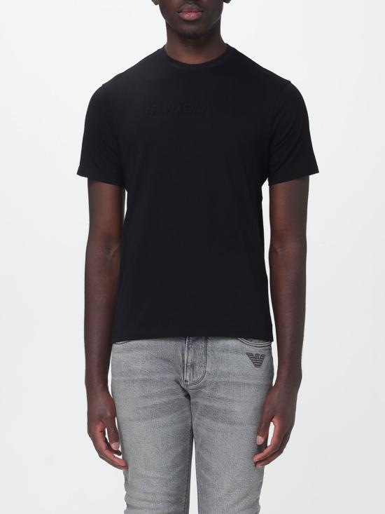 26SS 알마니 반팔 티셔츠 XM002467AF10356 UC001 Black