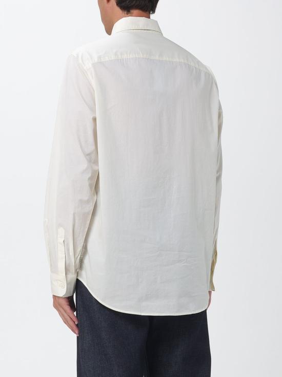 26SS 알마니 긴팔 셔츠 XM002109AF24533 U1074 Yellow Cream - ARMANI