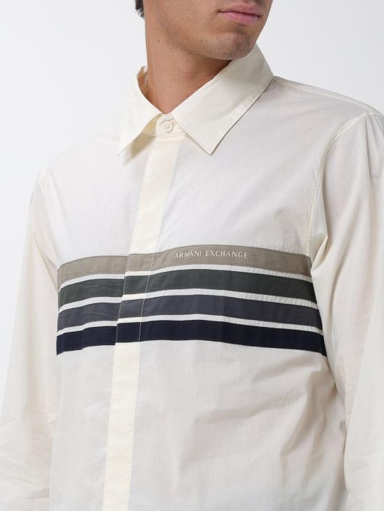 26SS 알마니 긴팔 셔츠 XM002109AF24533 U1074 Yellow Cream - ARMANI