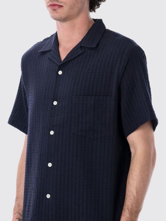 26SS 포르투기스플란넬 셔츠 MONDEGO NAVY Blue - PORTUGUESE FLANNEL