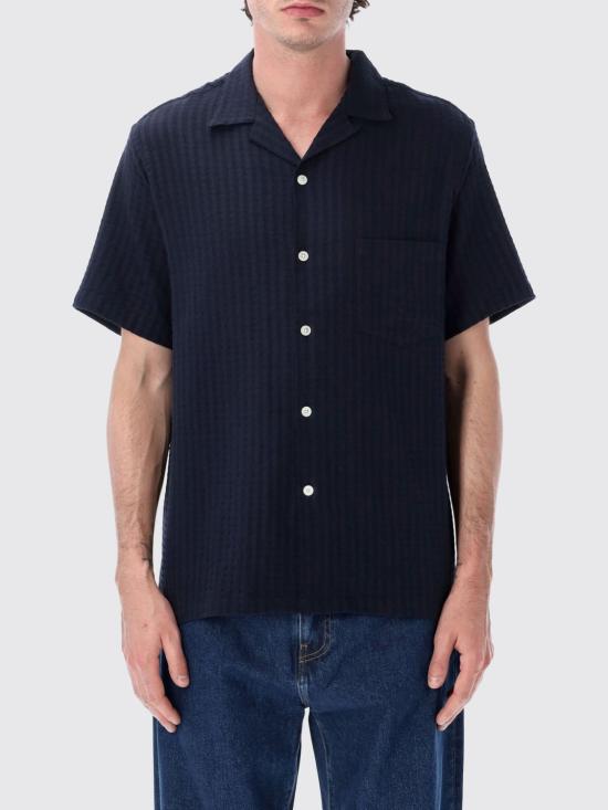26SS 포르투기스플란넬 셔츠 MONDEGO NAVY Blue