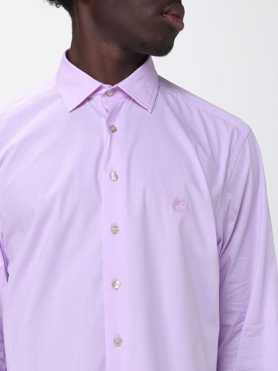 26SS 에트로 긴팔 셔츠 MRIB0002AV607 F0211 Lilac - ETRO