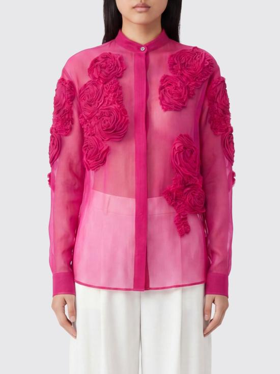 26SS 드리스 반 노튼 블라우스 2610107623376 304 Fuchsia