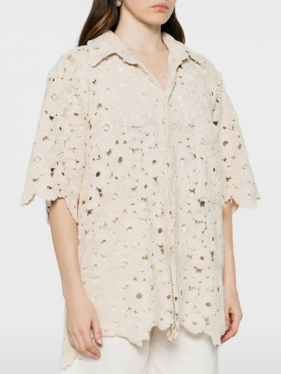 26SS 엠티엘 블라우스 MTL018ENRSLSP007 CROCHET Ivory - MTL