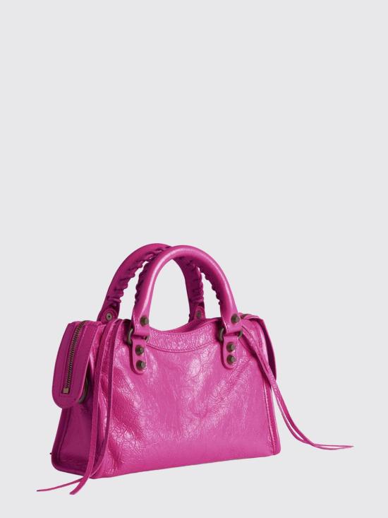 26SS 발렌시아가 르 시티 백 8657632ACFH 5331 Fuchsia - BALENCIAGA