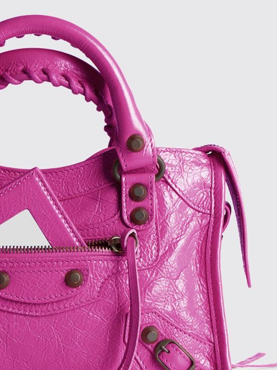 26SS 발렌시아가 르 시티 백 8657632ACFH 5331 Fuchsia - BALENCIAGA