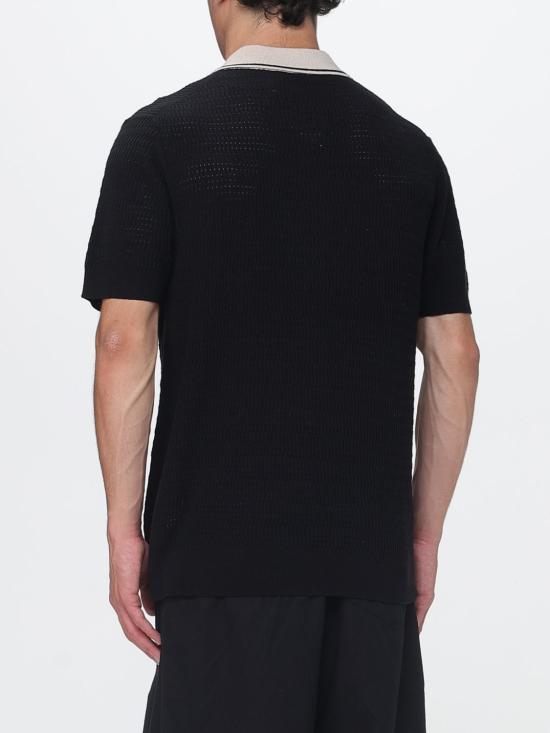 26SS 파올로페코라 폴로 티셔츠 A020F600 9000 Black - PAOLO PECORA