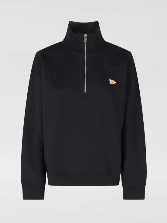 26SS 메종키츠네 터틀넥 PW00308KM0341 P199 Black - MAISON KITSUNE
