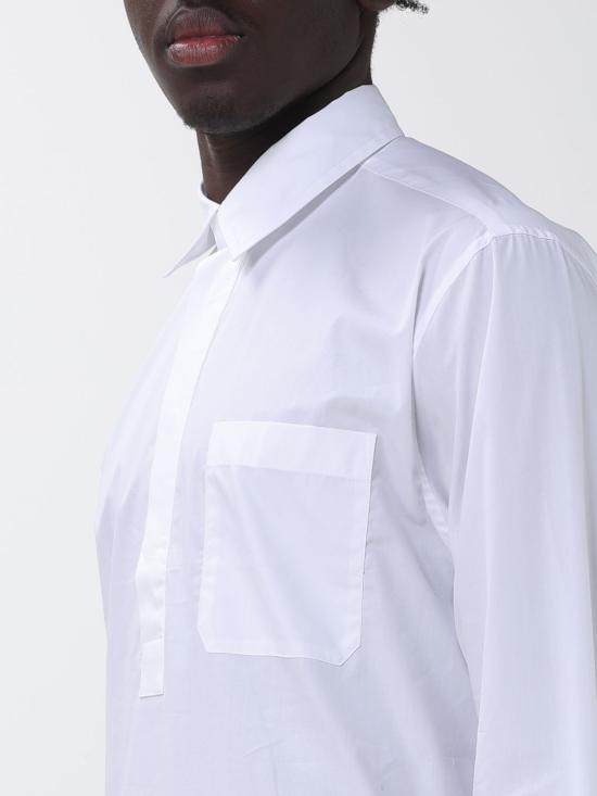 26SS 파올로페코라 긴팔 셔츠 G0320187 1101 White - PAOLO PECORA