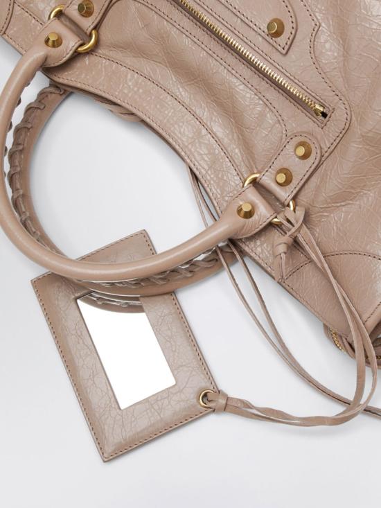 26SS 발렌시아가 르 시티 백 미디움 8657602ACLN 5833 Beige - BALENCIAGA