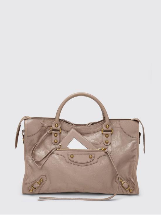 26SS 발렌시아가 르 시티 백 미디움 8657602ACLN 5833 Beige