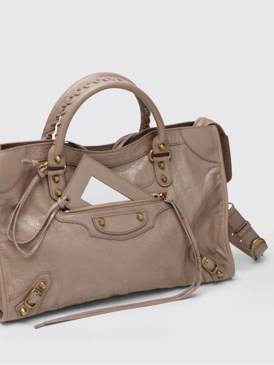 26SS 발렌시아가 르 시티 백 미디움 8657602ACLN 5833 Beige - BALENCIAGA