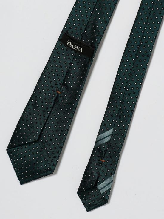 26SS 에르메네질도제냐 넥타이 1PBZ3C43TA3 TE1 Green - ERMENEGILDO ZEGNA