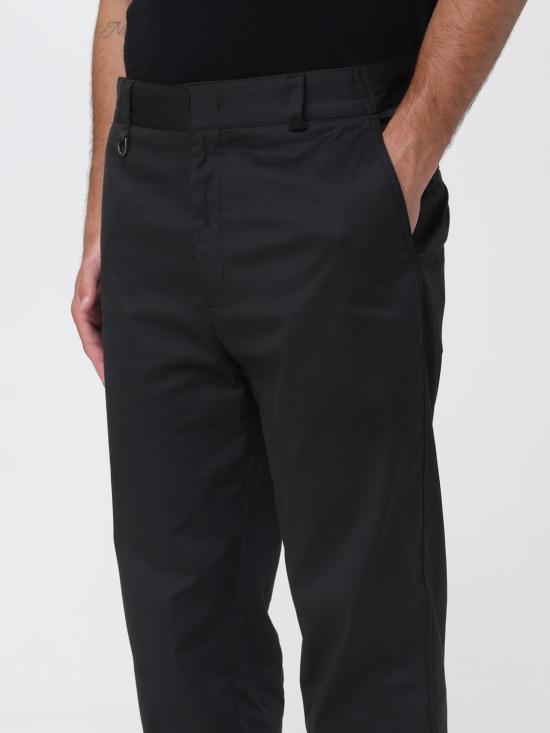 26SS 파올로페코라 스트레이트 팬츠 B0710259 9000 Black - PAOLO PECORA MILANO