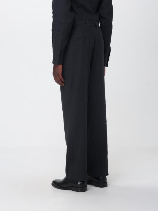 26SS 파올로페코라 스트레이트 팬츠 B0733632 9000 Black - PAOLO PECORA MILANO
