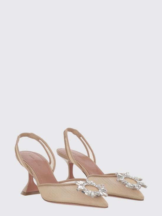 26SS 아미나 무아디 힐/펌프스 BEGUMMESHSLING70 Beige - AMINA MUADDI