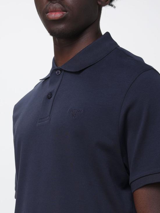 26SS 바버 반팔 티셔츠 MML1445 NY91 Navy - BARBOUR