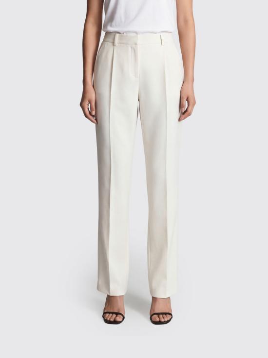 26SS 발렌시아가 스트레이트 팬츠 872125TUT22 9002 White