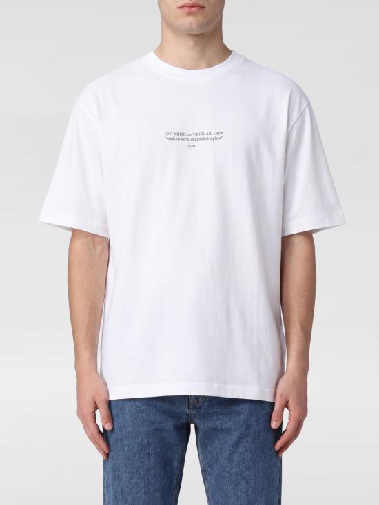 26SS 오프화이트 반팔 티셔츠 OMAA120S26JER007 1000 White