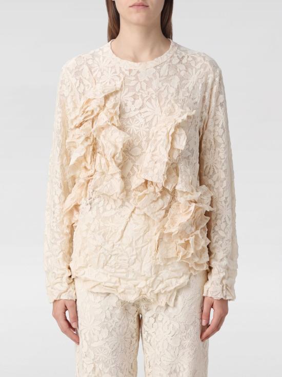 26SS 꼼데가르송 긴팔 티셔츠 GQT020051 1 Ivory