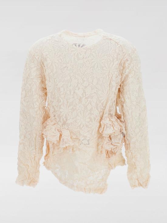26SS 꼼데가르송 긴팔 티셔츠 GQT020051 1 Ivory - COMME DES GARCONS