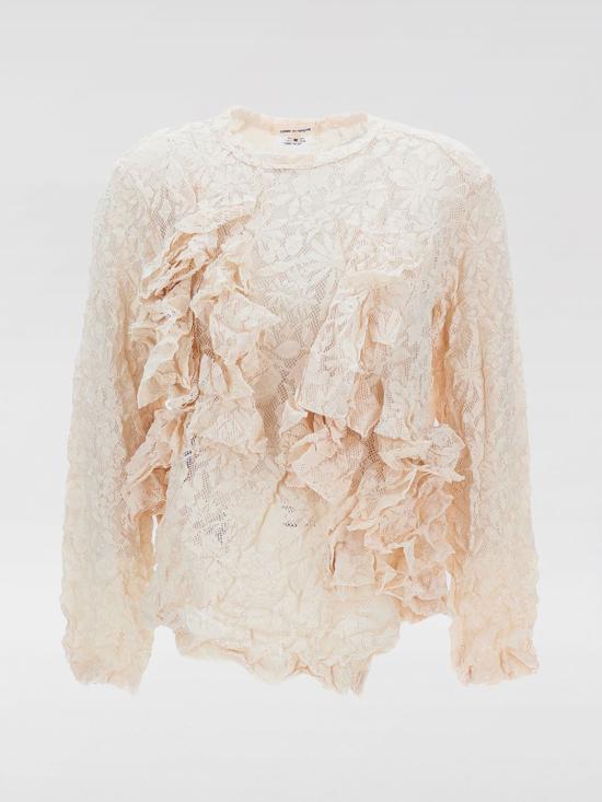26SS 꼼데가르송 긴팔 티셔츠 GQT020051 1 Ivory - COMME DES GARCONS