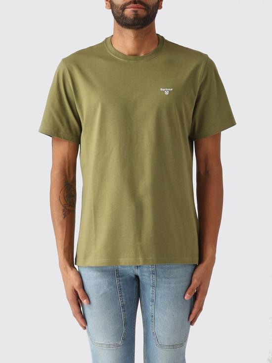 26SS 바버 반팔 티셔츠 MTS0331 OL39 Green