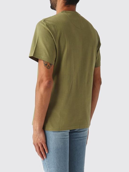 26SS 바버 반팔 티셔츠 MTS0331 OL39 Green - BARBOUR