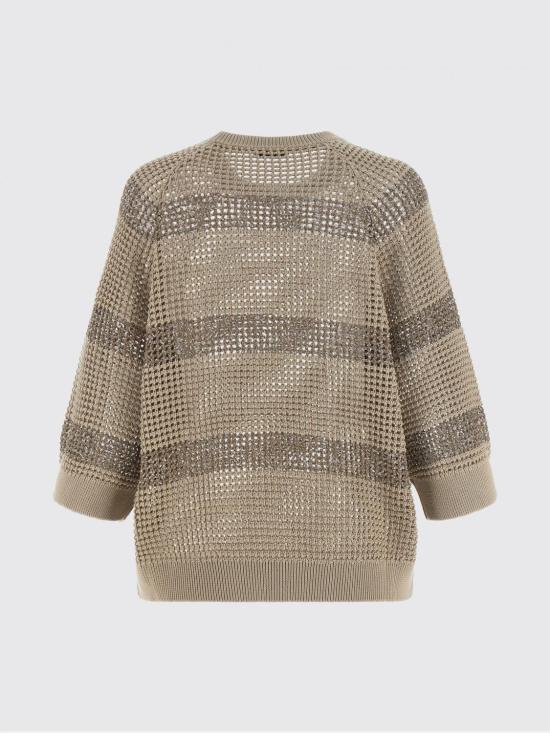 26SS 브루넬로 쿠치넬리 스웨터 M58772800 CKH72 Beige - BRUNELLO CUCINELLI