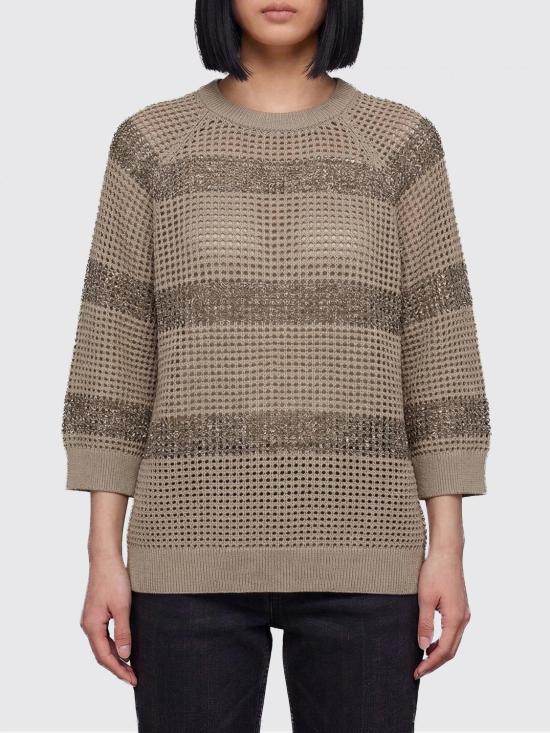 26SS 브루넬로 쿠치넬리 스웨터 M58772800 CKH72 Beige