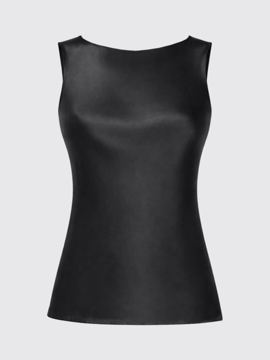 26SS 니나리찌 블라우스 26PCTO011SE1415 U9000 Black - NINA RICCI