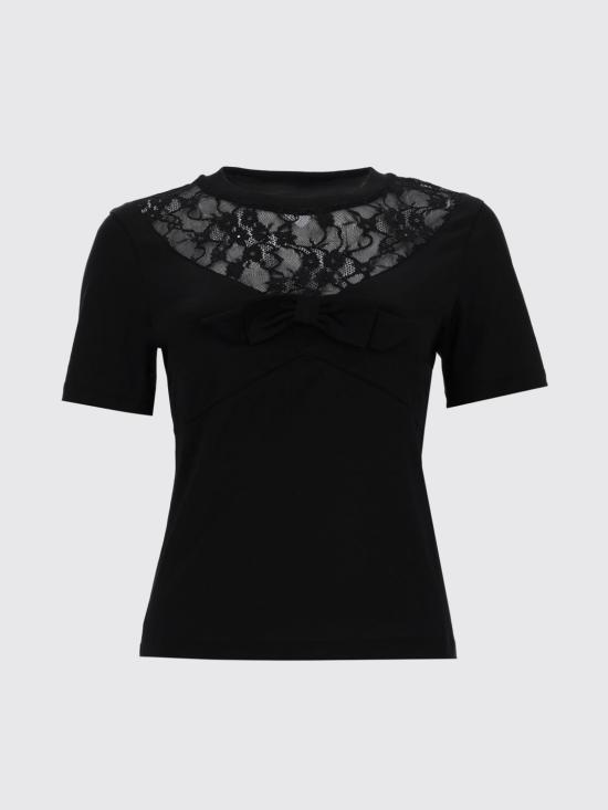 26SS 니나리찌 블라우스 26PJTO027CO1115 U9000 Black - NINA RICCI
