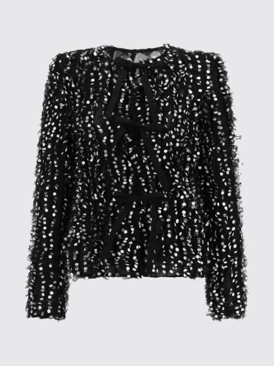 26SS 니나리찌 자켓 26PCVE021PA0508 M1048 Black - NINA RICCI