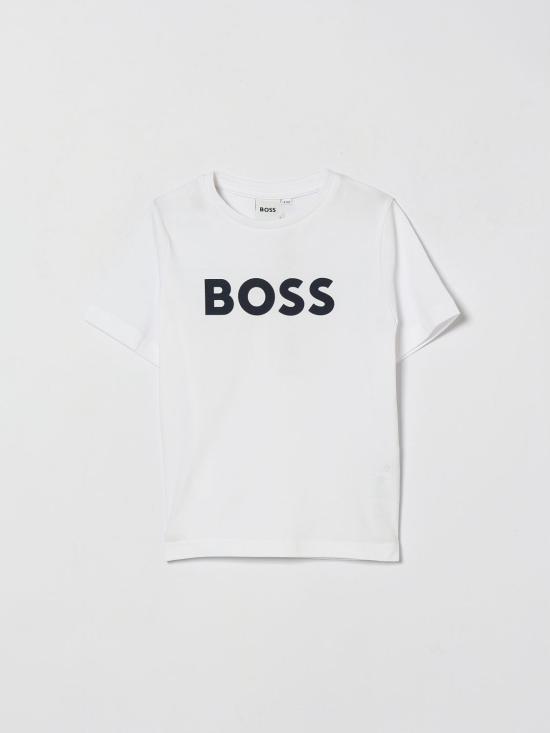 26SS [키즈] 보스 티셔츠 J25P24 10P White