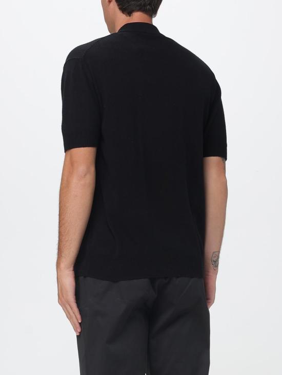 26SS 파올로페코라 폴로 티셔츠 A022F600 9000 Black - PAOLO PECORA