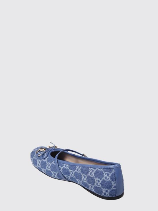 26SS 구찌 플랫 슈즈 814321FAFHR 4746 Blue - GUCCI